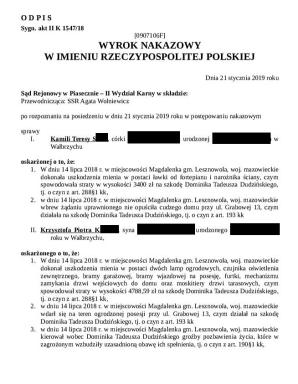 [VIDEO] Spokoju w Sądzie w Wałbrzychu pilnuje dziś Policja. Czy zakończy się koszmar izolowania dzieci w wieku 4 i 6 lat? I bandyckiej agresji względem ojca?