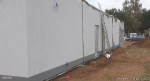 [VIDEO] Pierwsza w polsce budowa modułowa jednostki policji w prochowicach