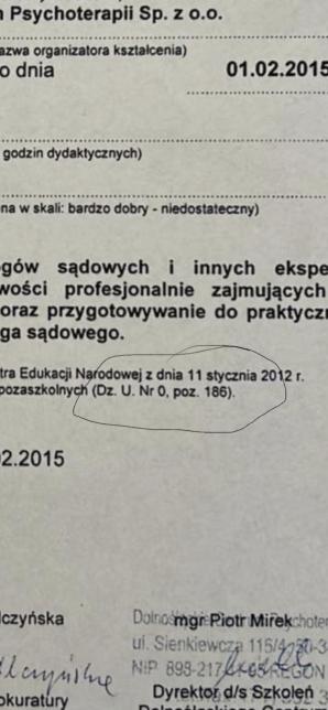 [AUDIO]Fałszywa „biegła sądowa” Agnieszka Juszczyk-Mirek szkoli bezprawnie rzekomych, kolejnych „biegłych sądowych” współpracując z prokuratorem! Czy to dlatego Prokuratura Rejonowa w Kutnie uznała jej opinię za wiarygodną, aresztując na 14 mies. 68-latka?