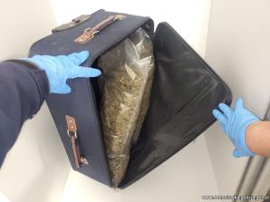 [VIDEO] 30 kilogramów narkotyków chowali w kartonach i walizkach podróżnych