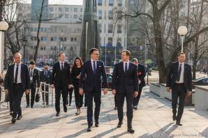 [VIDEO] Marszałek Hołownia na szczycie parlamentarnym w Wilnie – Polska solidarnie z państwami bałtyckimi