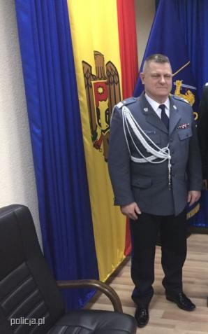 Udział przedstawicieli kierownictwa polskiej policji w obchodach Narodowego Dnia Policji Republiki Mołdawii