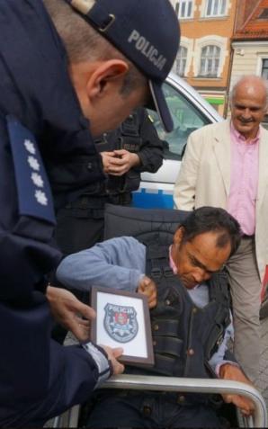 Policjanci spełnili marzenie Łukasza