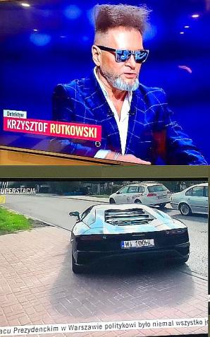 Rutkowski przekazuje Dolnośląskiej Policji informacje o sprawcach i szczegółach przywłaszczenia wartego 2,5 miliona złotych Lamborghini Aventador