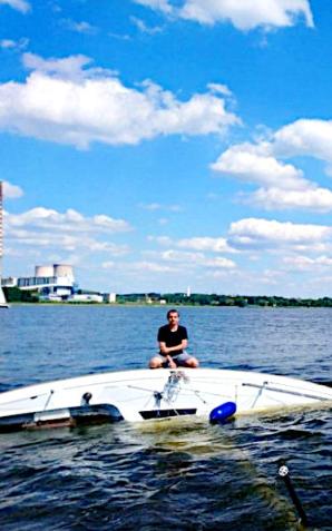 [VIDEO] Policyjni wodniacy pomogli załodze żaglówki