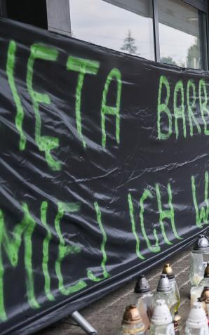 [VIDEO] Kopalnia Węgla Kamiennego Pniówek. Wypowiedź Prezydenta Andrzeja Dudy