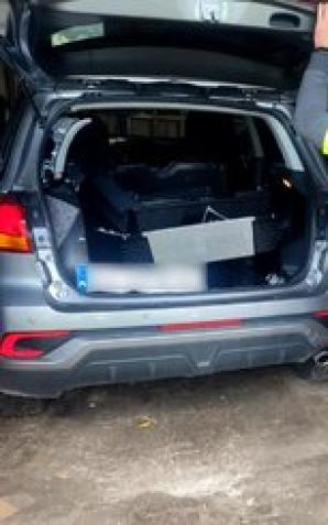 Odzyskali skradzione mitsubishi