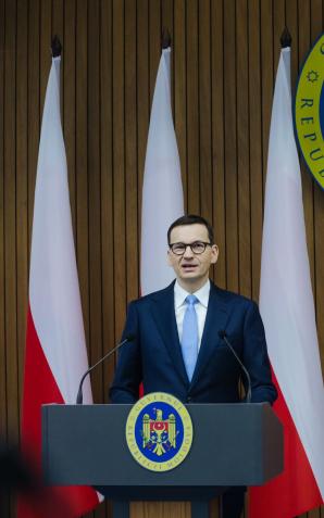 [VIDEO] Premier Mateusz Morawiecki złożył oficjalną wizytę w Mołdawii