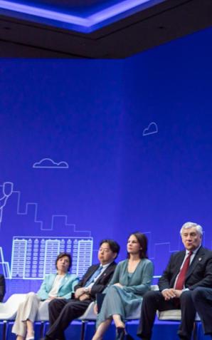 Minister Zbigniew Rau wystąpił na konferencji „Ukraine Recovery Conference” w Londynie