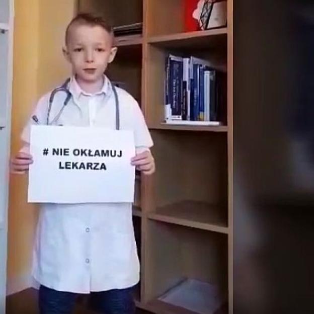 [VIDEO] Apel dzieci policjantów, lekarzy, ratowników i strażaków dot. koronawirusa!