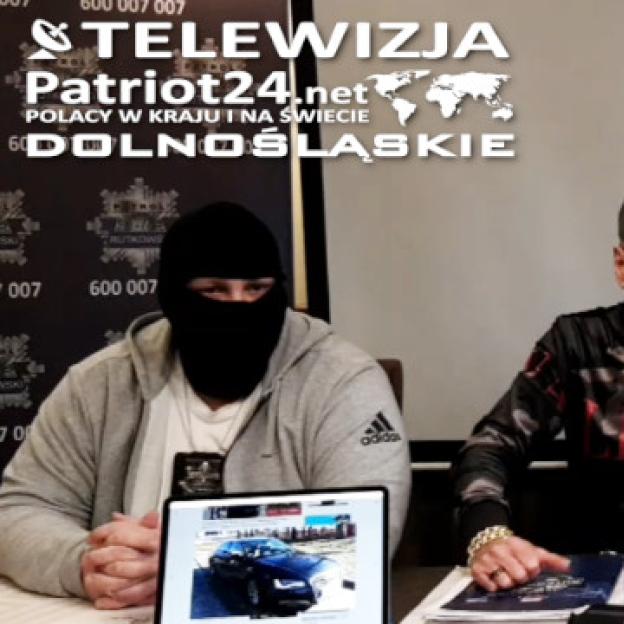 [VIDEO] Kolejna kradzież w okolicy Oleśnicy, tym razem Audi A8. Konferencja biura Rutkowski  w hotelu The Amber w Oleśnicy