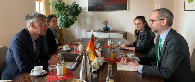 Wiceminister Guibourgé-Czetwertyński na spotkaniach z przedstawicielami administracji federalnej RFN