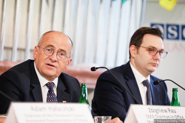 Przewodniczący Organizacji Bezpieczeństwa i Współpracy w Europie Zbigniew Rau wystąpił na Forum Ekonomiczno-Środowiskowym OBWE w Pradze