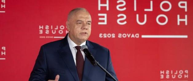 Wicepremier Jacek Sasin na Forum Ekonomicznym w Davos