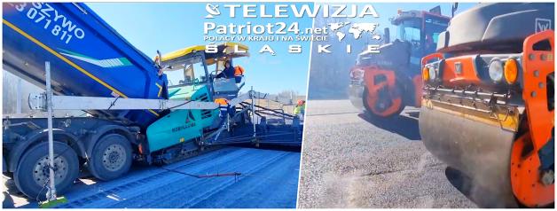 [VIDEO] S1 Mysłowice - Bielsko-Biała, układnie asfaltu